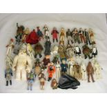 A good selection of vintage star wars action figures