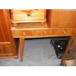 A teak dressing table