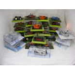 25 boxed Hachette tractors together with six diecast planes