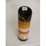 A Poole Pottery Sienna vase no 580,