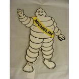 Cast iron Michelin man plaque