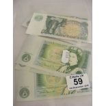 £1 notes (x7)- uncirculated