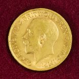 Grossbritannien - 1 Sovereign GOLD 1912/ London, George V., ss., ca. 7,32g GOLD fein.