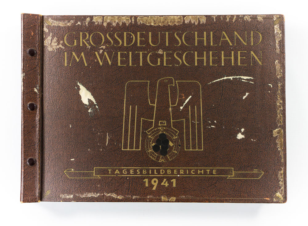 Drittes Reich - Propaganda-Fotoband "Großdeutschland im Weltgeschehen - Tagesberichte 1941", Hg. von