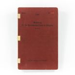 Deutsches Reich - "Anleitung für den Beobachtungsoffizier im Flugzeug" vom 04.08.1916, Hg. vom