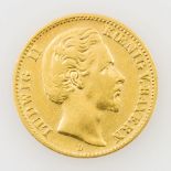 Bayern/GOLD - 10 Mark 1878 D (München), Ludwig II., J. 196, ss