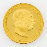Österreich/GOLD - 100 Kronen 1915 NP, Franz Joseph I., ca. 30,4 g fein, vz