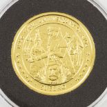 Insel Man/GOLD - 50 Euro 1996, 125. Geburtstag Verdis Aida, Feingold 6,22 g, Auflage nur 2.000