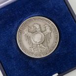 Aachener Karlspreis 1982 Juan Carlos, Silber-gedenkmedaille, ca. 35 g rau, prägefrisch