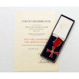 Verdienstkreuz für Arbeitsjubilare des Verdienstordens der Bundesrepublik Deutschland, in