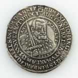 Sachsen - 1 Reichstaler 1656, Johann Georg I., auf seinen Tod, Davenport 7614, Schnee 894, ss.,
