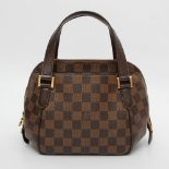 LOUIS VUITTON modische Handtasche "BELEM PM", Koll. 2005, NICHT MEHR IM HANDEL ERHÄLTLICH", Maße: