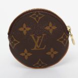 LOUIS VUITTON apartes Münzportemonnaie "ROND", Koll. 2003, akt. NP: 175,-, TOLLER ERHALT!! Monogram