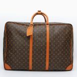 LOUIS VUITTON VINTAGE zeitlose Reisetasche "SIRIUS 70", Koll. 84. Akt. NP.: 1.650,-. Monogram