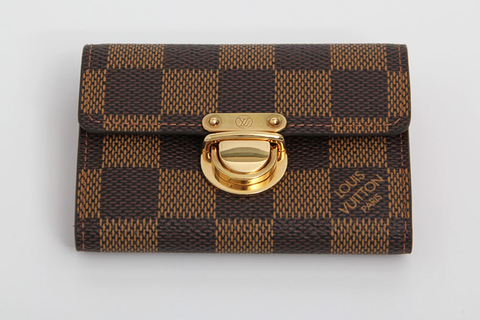 LOUIS VUITTON apartes Kartenetui, Koll. 2005, BESTER ERHALT!! Maße: L: 9,5 cm/H: 7 cm/T: 2 cm.