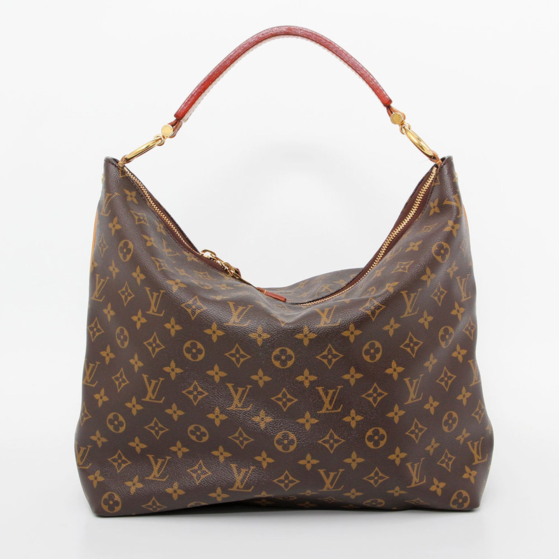 LOUIS VUITTON praktische Schultertasche "SULLY PM", Koll. 2012. Letzter Listenpreis 980,-. GUTER