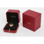 CARTIER "LOVE" Ring GG 750/000 (BT 1104). RW: 62. Etui anbei. * Leg. 750/000 * Gew. 19,8 g