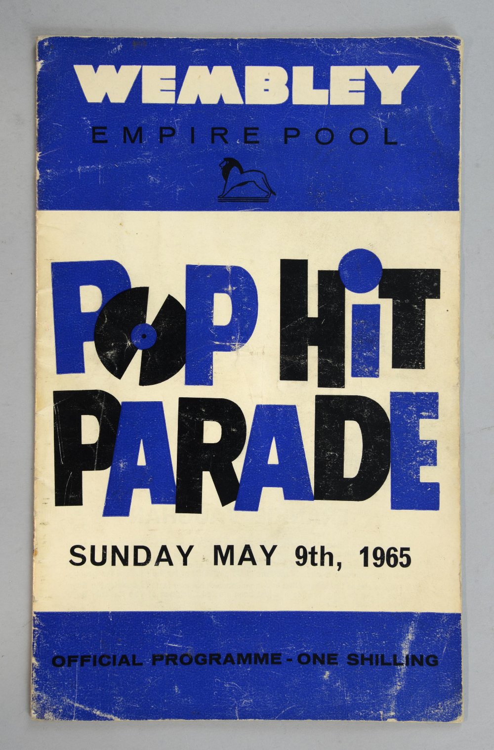 Pop Hit Parade concert programme, Sunday May 9th 1964 at the Wembley Empire Pool, London, starring