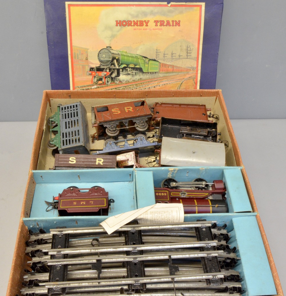 Hornby No 601 Train set, boxed