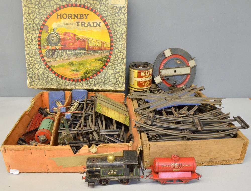 Hornby  No1 Tank Goods set, boxed, with additional accessories and track