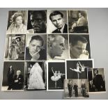 14 Original Black & White publicity photographs, many stamped Angus McBean on reverse, subjects