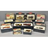 Corgi, Queen Mother's Stagecoach and horses x2, boxed, two smaller models AEC Routemaster and a