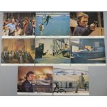 Magnum Force (1973) Set of 8 Front of House cards starring Clint Eastwood as Dirty Harry, Columbia/