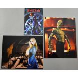Hellboy signed items including DVD insert signed by Ron Perlman, John Hurt, Rupert Evans, Corey