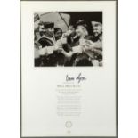 Vera Lynn, hand signed limited edition print 'We'll Meet Again', 101/500, framed, 26 x 20 inches.