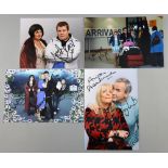 Gavin & Stacey, Comedy TV Series, four multi signed photographs including James Corden, Ruth