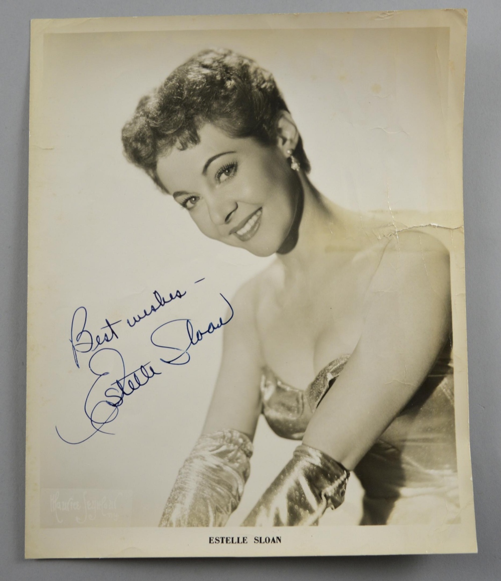 Entertainment - Vintage postcard & photographs, some signed including Gloria Nord, Andra McLaughlin, - Image 6 of 6