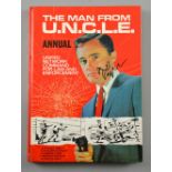 Revised Estimate - The Man From U.N.C.L.E. 1966 annual signed on the front cover by Robert Vaughn.