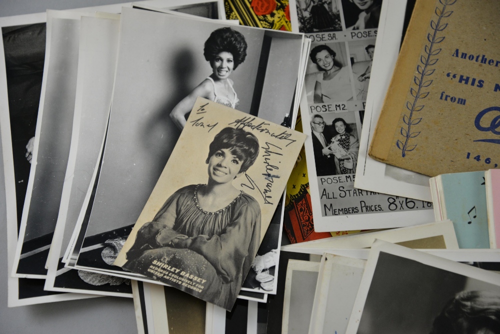 Vintage Pop memorabilia of Shirley Bassey, Cleo Laine, Teresa Brewer, Kay Starr & Jo Stafford - Image 2 of 5
