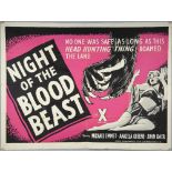 12 British Quad film posters including The Big Show, Tarzan & The Jungle Boy, Night Watch, Devils of