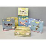 Twenty-three assorted Corgi Aviation Archive boxed models to include a Harrier, a Mustang and a