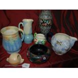 Beswick Pottery Jug , Royal Daulton Jug , Maling Pottery , Fenton Pottery Vase ,