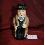 Royal DoultonCharacter Jug Sir Winston Churchill Model-8360A