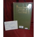 1-Volume of the "history of the Parish of Wallsend, William Richardson,