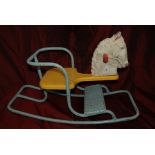 Triang childs rocking horse circa 1950's/60's.