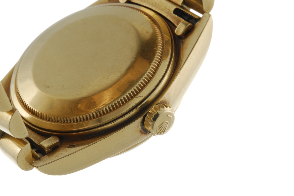 ROLEX - a gentleman's Oyster Perpetual Day-Date bracelet watch. Circa 1982. 18ct yellow gold case - Image 2 of 4