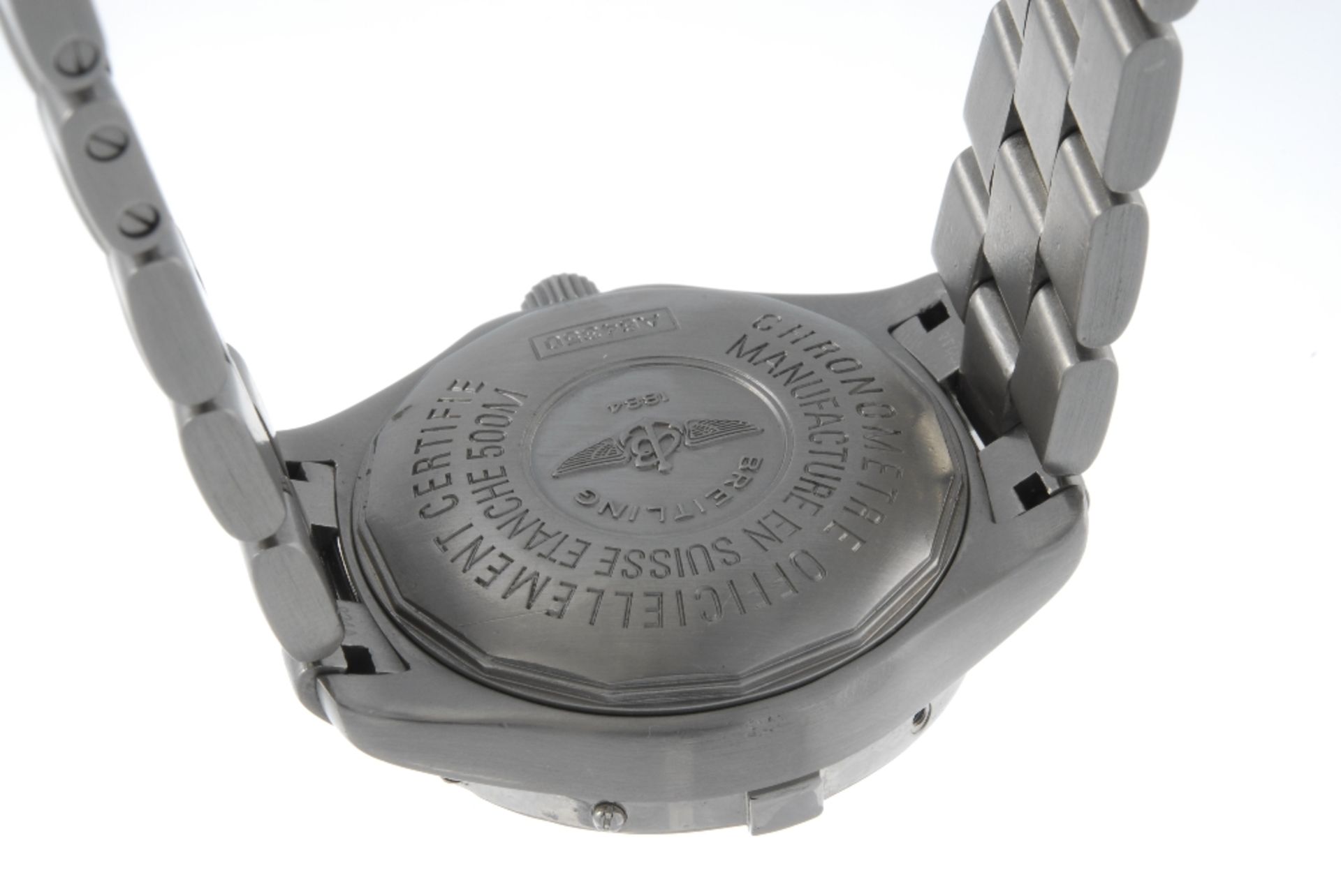 BREITLING - a gentleman's Aeromarine Colt bracelet watch. Stainless steel case with calibrated - Image 2 of 4