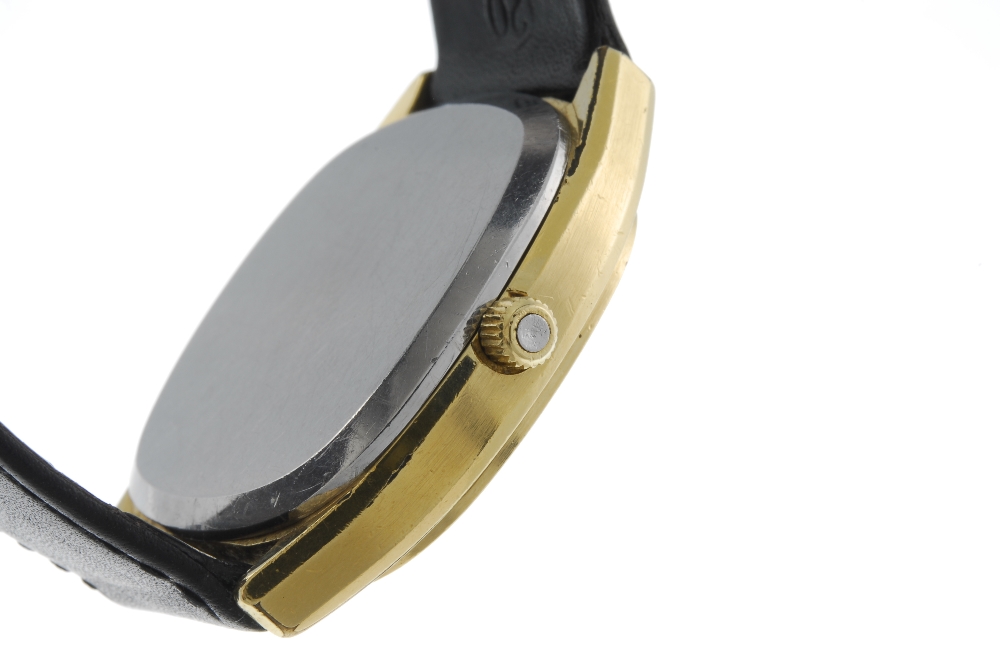 OMEGA - a gentleman's De Ville wrist watch. Gold plated case with stainless steel case back. - Image 2 of 4