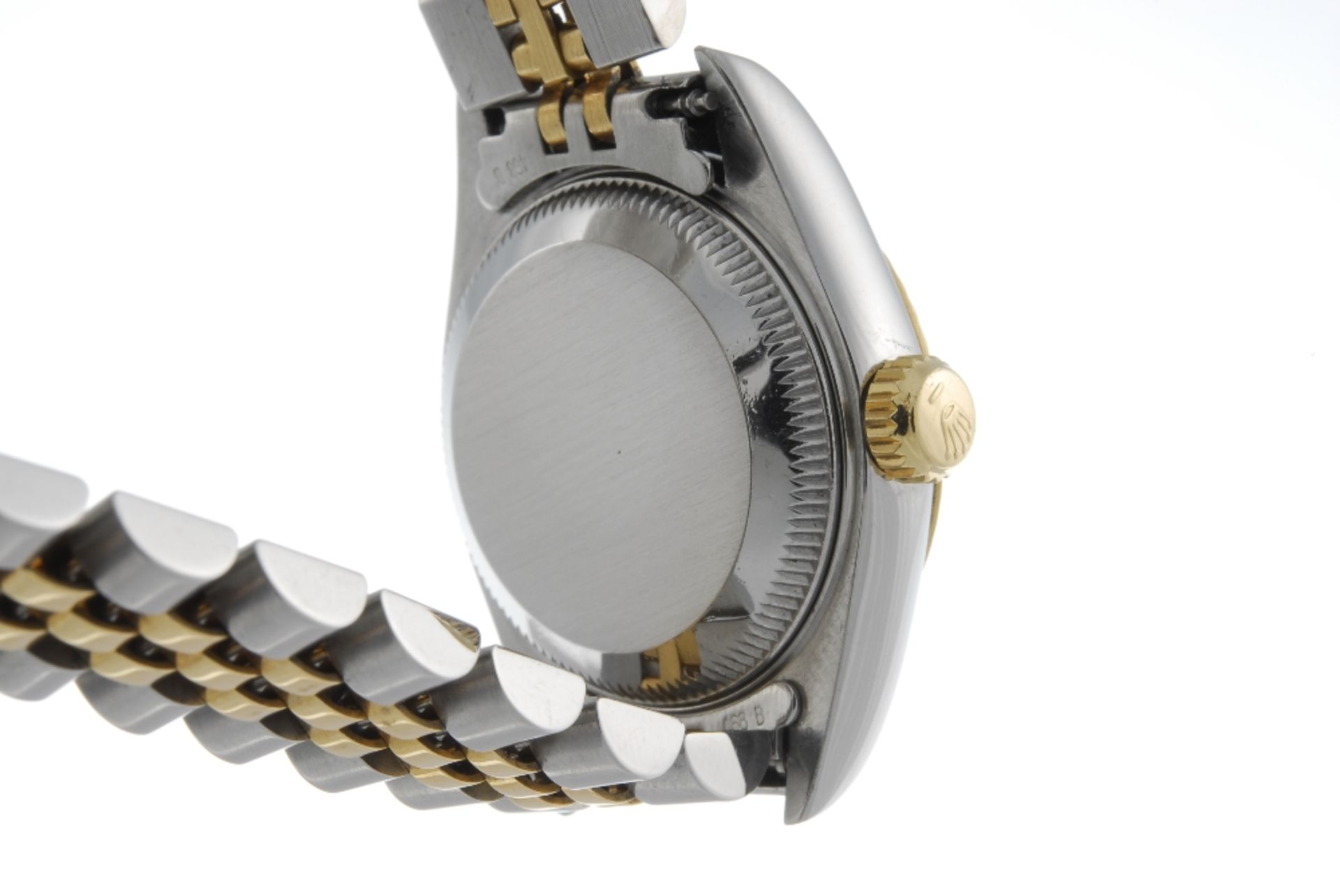 ROLEX - a lady's Oyster Perpetual Datejust bracelet watch. Circa 1992. Stainless steel case with - Image 3 of 4
