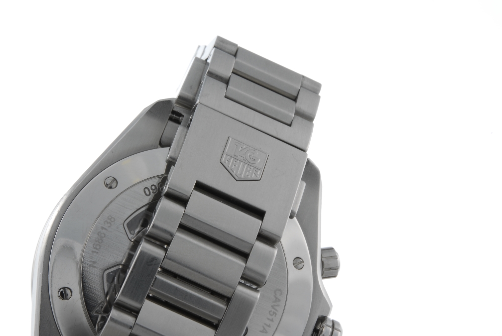 TAG HEUER - a gentleman's Grand Carrera chronograph bracelet watch. Stainless steel case with - Image 4 of 4