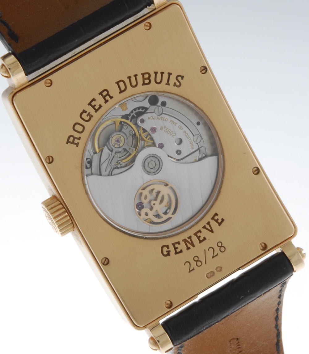 ROGER DUBUIS - a limited edition gentleman's Much More wrist watch. Number 28 of 28. 18ct rose - Image 2 of 4