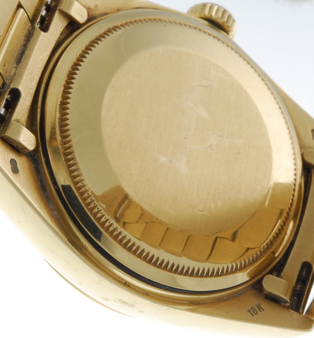 ROLEX - a gentleman's Oyster Perpetual Day-Date bracelet watch. Circa 1984. 18ct yellow gold case - Image 2 of 4