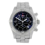 BREITLING - a gentleman's Aeromarine Avenger Sea Wolf chronograph bracelet watch. Circa 2008.