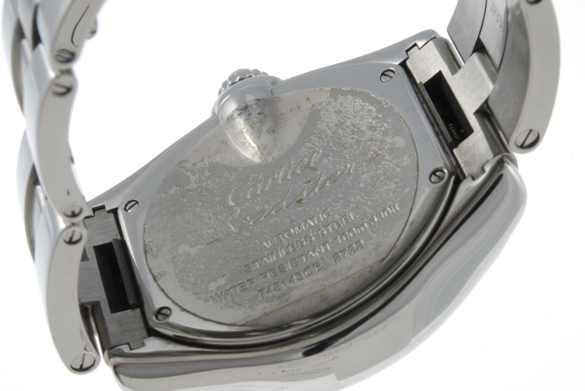 CARTIER - a Roadster GMT bracelet watch. Stainless steel case. Reference 2722, serial 748143CE. - Image 3 of 4