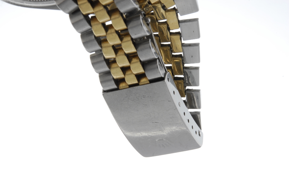 ROLEX - a gentleman's Oyster Perpetual Datejust bracelet watch. Circa 1991. Stainless steel case - Image 4 of 4
