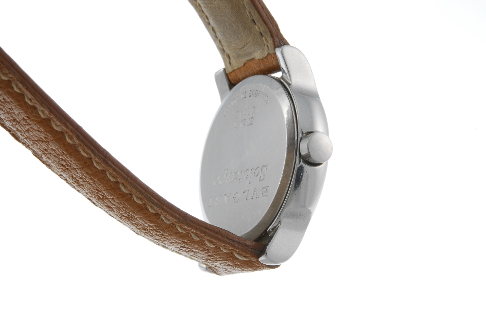 BULGARI - a lady's Solotempo wrist watch. Stainless steel case. Reference ST 29 S, serial D4143. - Image 3 of 4
